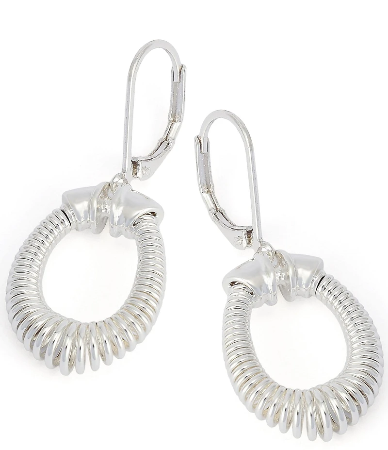 Robert Lee Morris Soho Coiled Drop Earrings