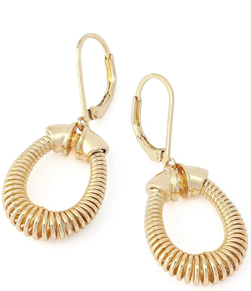 Robert Lee Morris Soho Coiled Drop Earrings