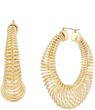 Robert Lee Morris Soho Coiled Hoop Earrings