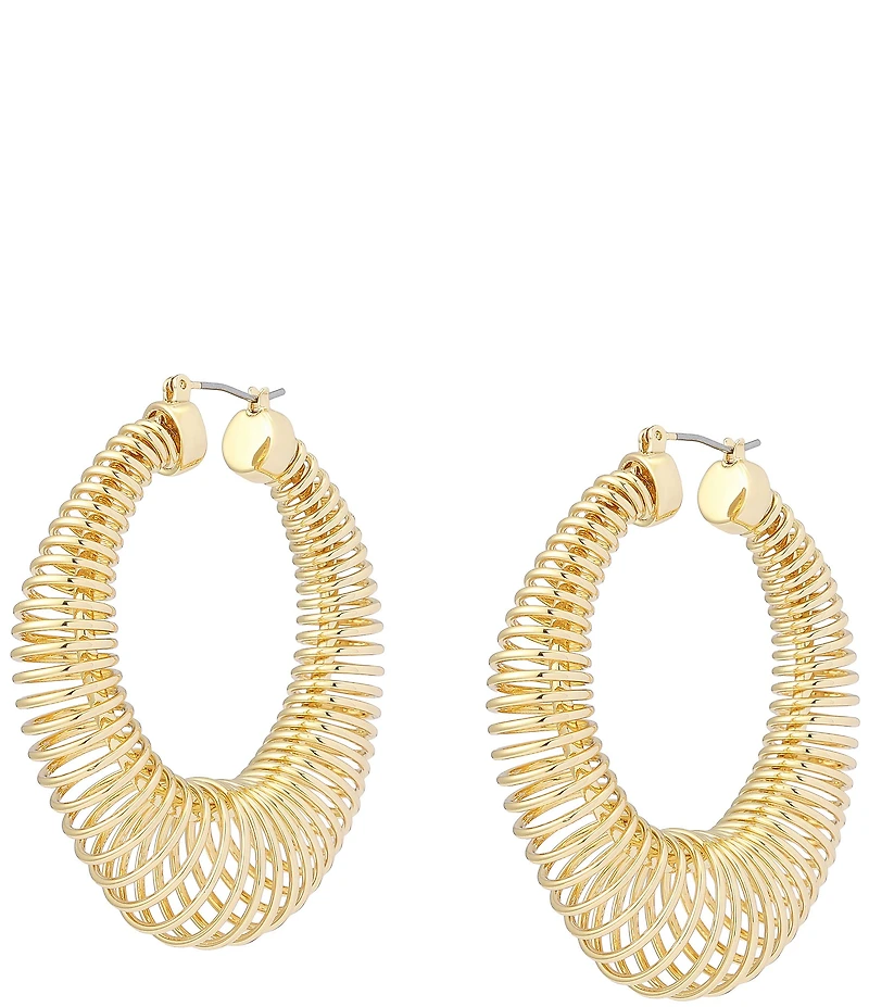 Robert Lee Morris Soho Coiled Hoop Earrings
