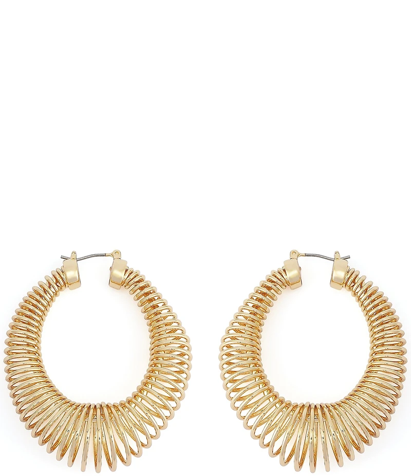 Robert Lee Morris Soho Coiled Hoop Earrings