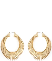 Robert Lee Morris Soho Coiled Hoop Earrings