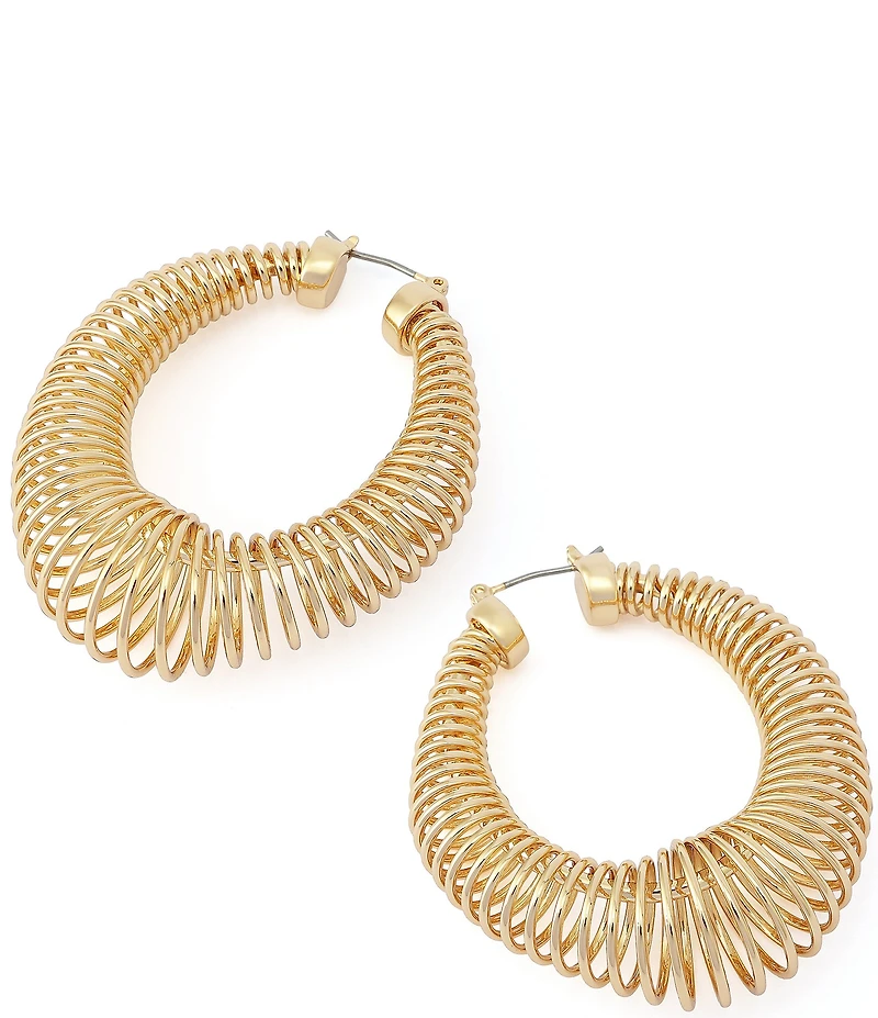 Robert Lee Morris Soho Coiled Hoop Earrings