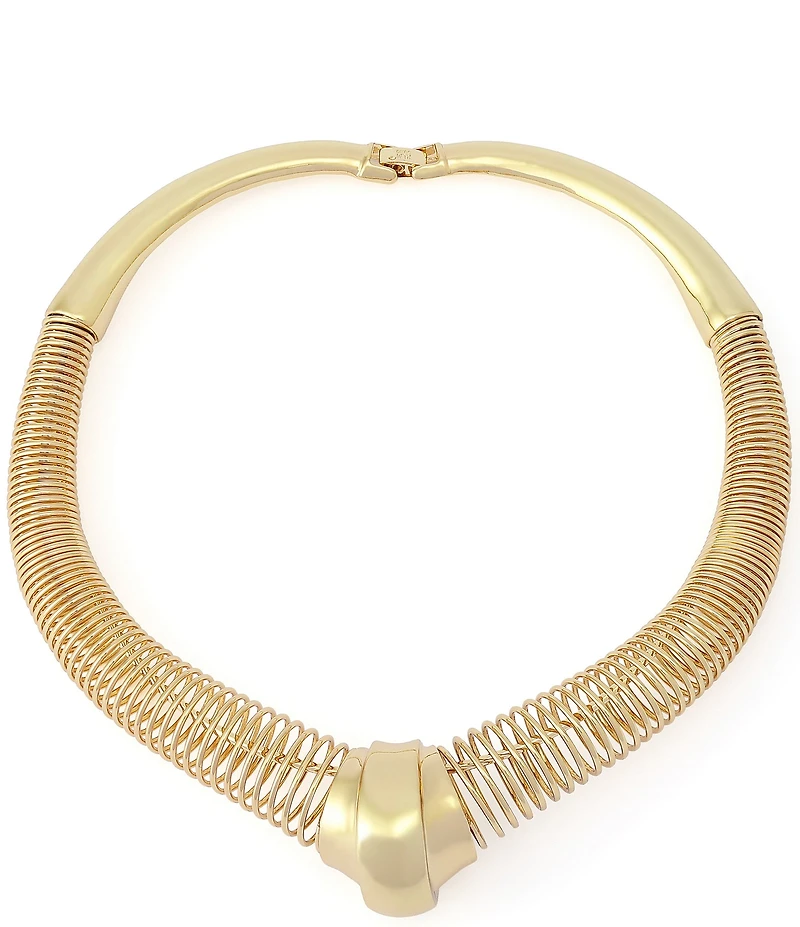 Robert Lee Morris Soho Coiled Wire Collar Necklace