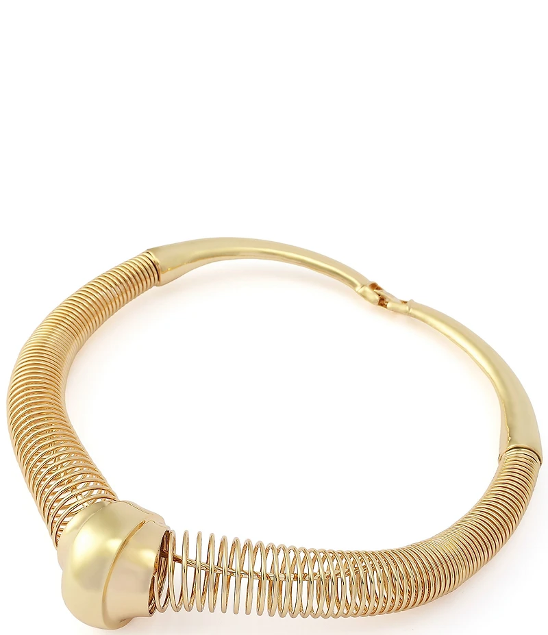 Robert Lee Morris Soho Coiled Wire Collar Necklace