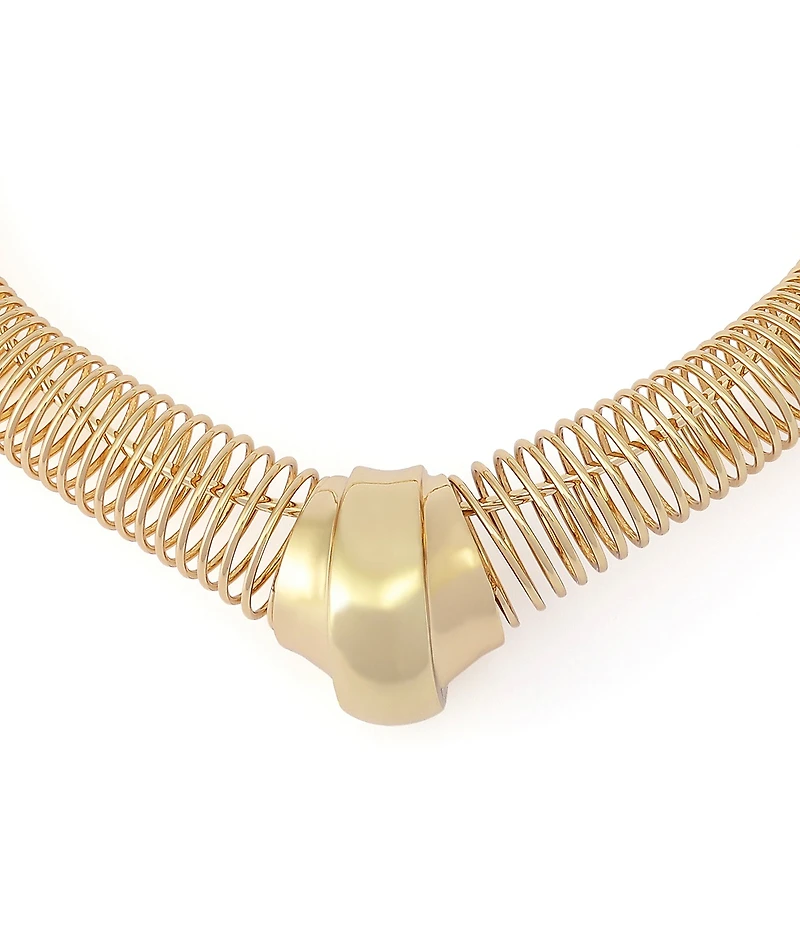 Robert Lee Morris Soho Coiled Wire Collar Necklace