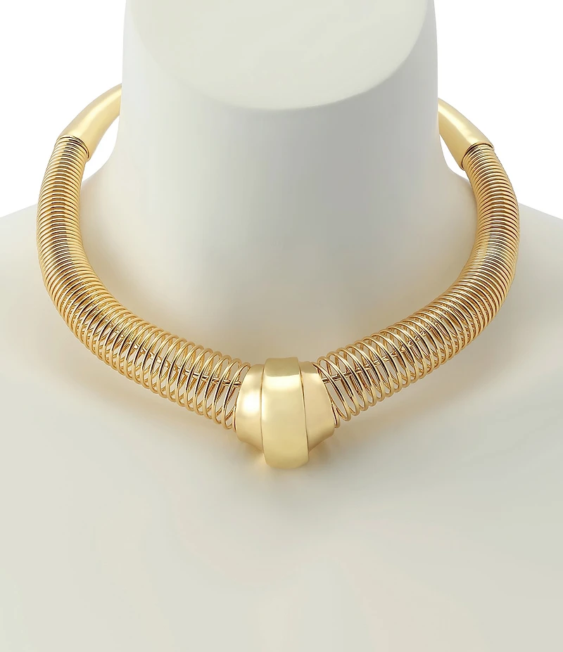 Robert Lee Morris Soho Coiled Wire Collar Necklace