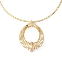 Robert Lee Morris Soho Coiled Wire Short Pendant Necklace
