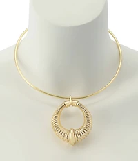 Robert Lee Morris Soho Coiled Wire Short Pendant Necklace