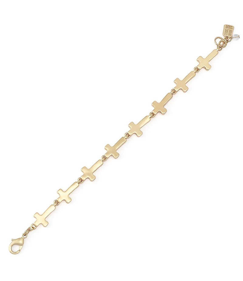 Robert Lee Morris Soho Cross Link Line Bracelet