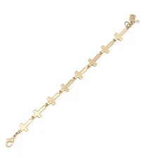 Robert Lee Morris Soho Cross Link Line Bracelet