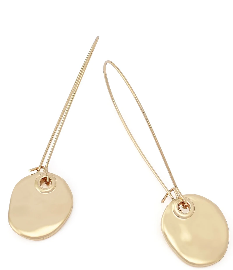 Robert Lee Morris Soho Disc Dangle Drop Earrings