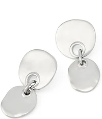 Robert Lee Morris Soho Disc Double Drop Earrings