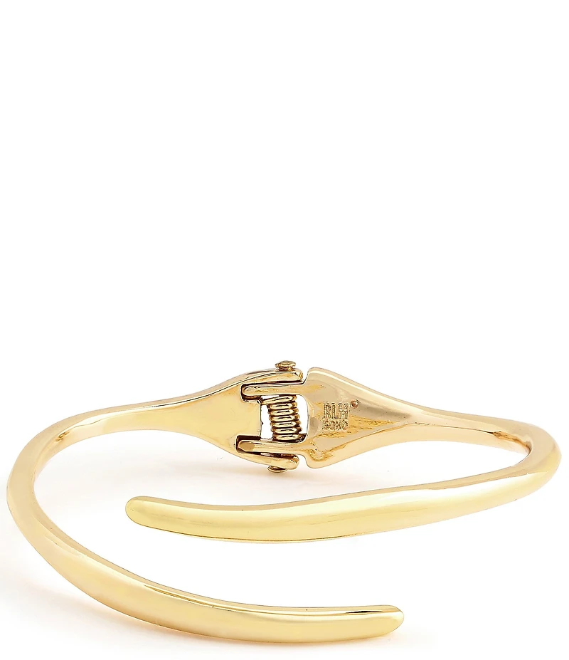 Robert Lee Morris Soho Fluid Bypass Round Bangle Bracelet