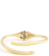 Robert Lee Morris Soho Fluid Bypass Round Bangle Bracelet