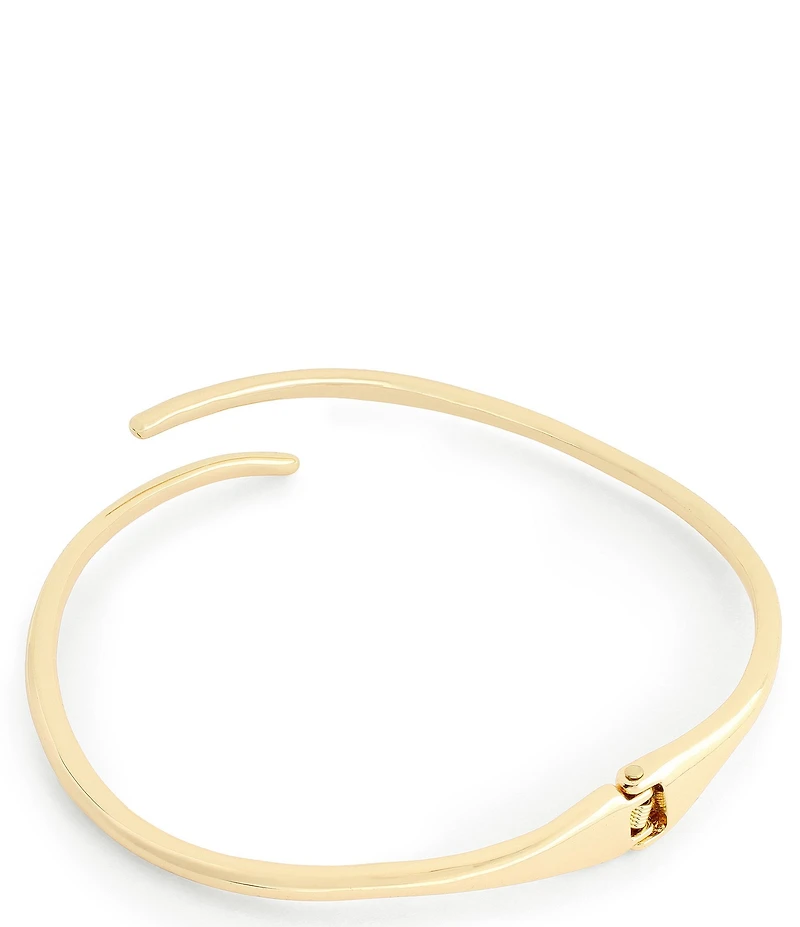 Robert Lee Morris Soho Fluid Bypass Round Collar Necklace