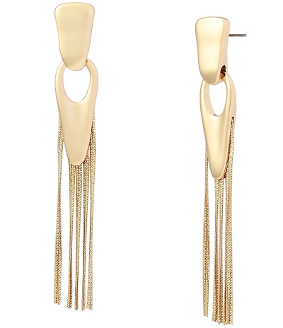 Robert Lee Morris Soho Fringe Linear Earrings