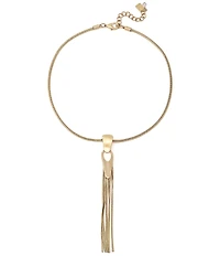 Robert Lee Morris Soho Fringe Y Necklace