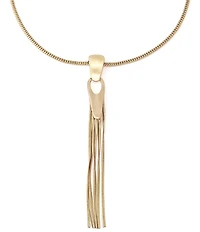 Robert Lee Morris Soho Fringe Y Necklace