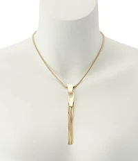 Robert Lee Morris Soho Fringe Y Necklace