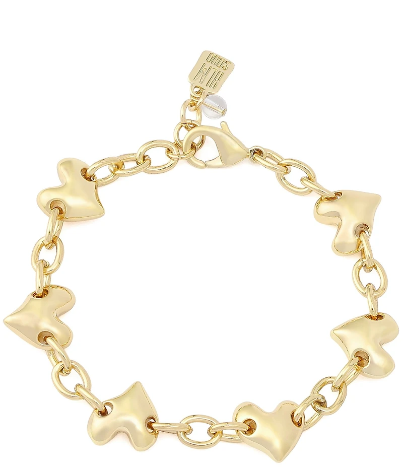 Robert Lee Morris Soho Heart Charm Bracelet