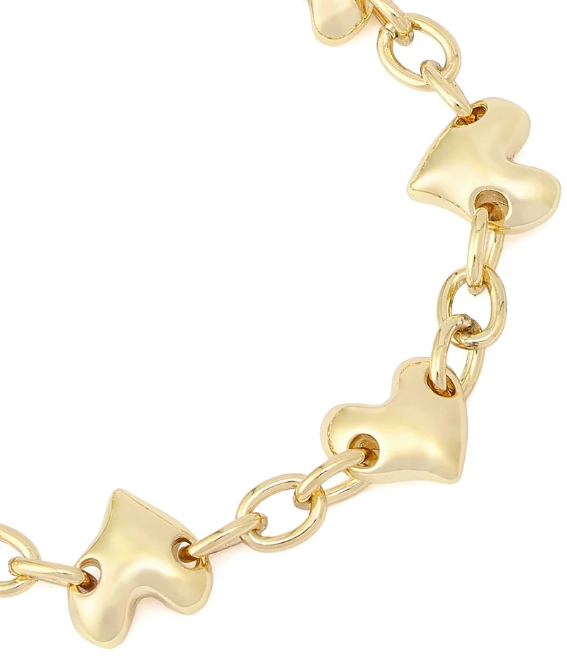 Robert Lee Morris Soho Heart Charm Bracelet