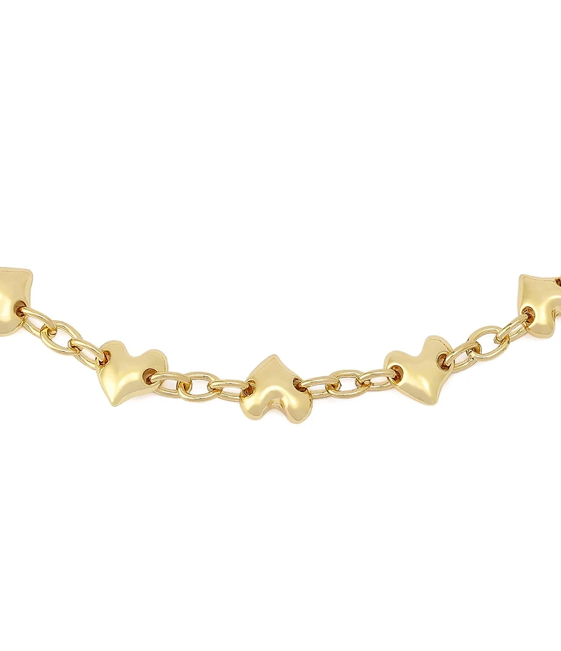 Robert Lee Morris Soho Heart Charm Collar Necklace