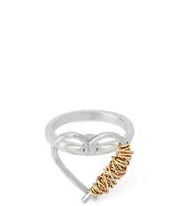 Robert Lee Morris Soho Heart Cocktail Ring