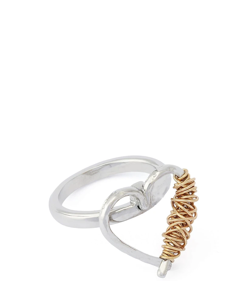Robert Lee Morris Soho Heart Cocktail Ring