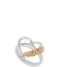 Robert Lee Morris Soho Heart Cocktail Ring