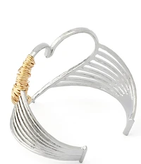 Robert Lee Morris Soho Heart Cuff Bracelet