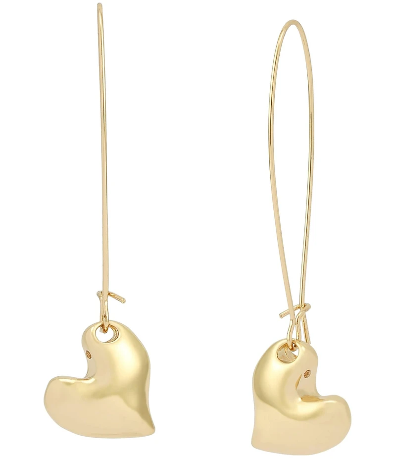 Robert Lee Morris Soho Heart Dangle Drop Earrings