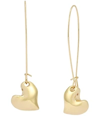 Robert Lee Morris Soho Heart Dangle Drop Earrings
