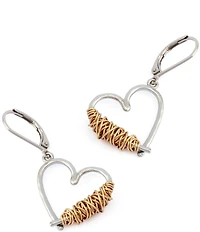 Robert Lee Morris Soho Heart Drop Earrings