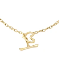 Robert Lee Morris Soho Heart Short Pendant Necklace