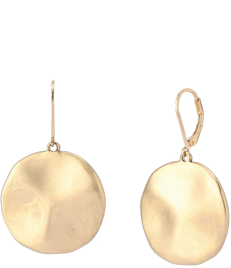 Robert Lee Morris Soho Heirloom Charms Disc Drop Earrings