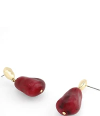 Robert Lee Morris Soho Jasper Stone Drop Earrings