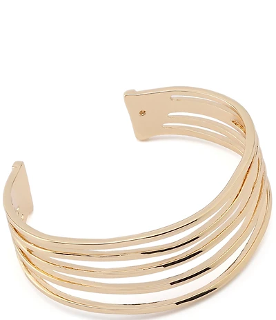Robert Lee Morris Soho Layered Wire Cuff Bracelet