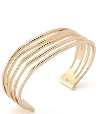 Robert Lee Morris Soho Layered Wire Cuff Bracelet