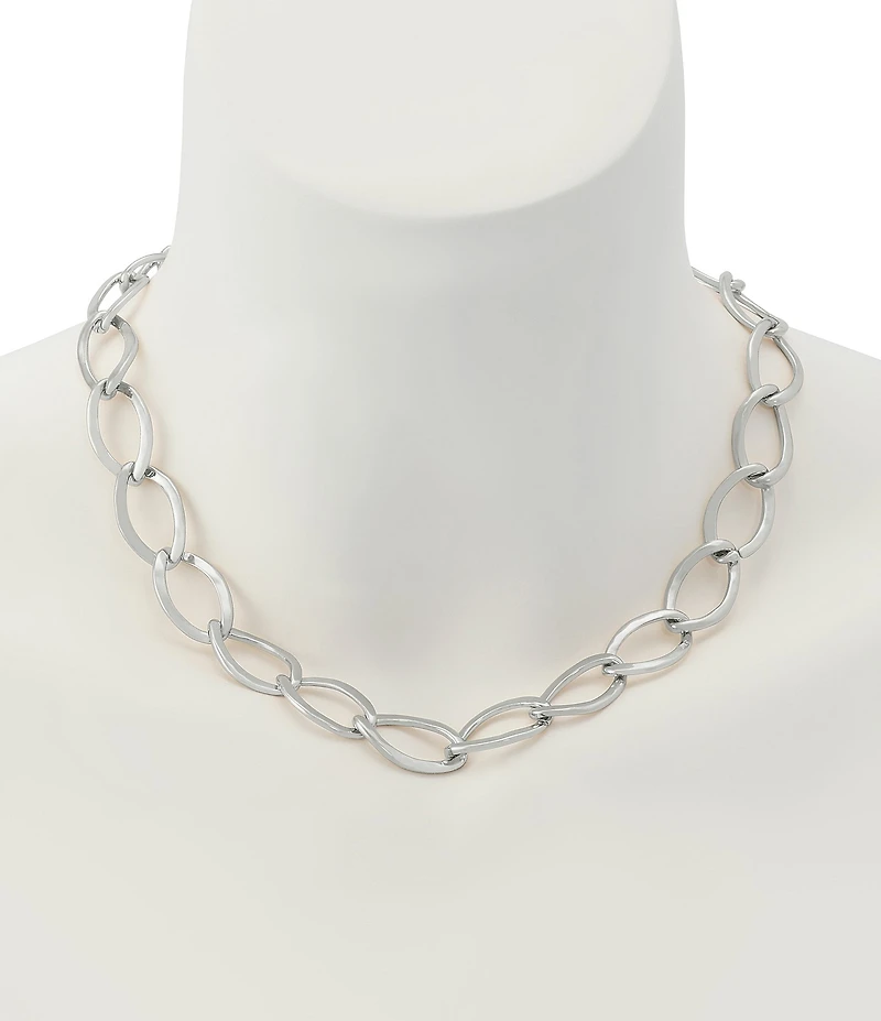 Robert Lee Morris Soho Link Collar Necklace