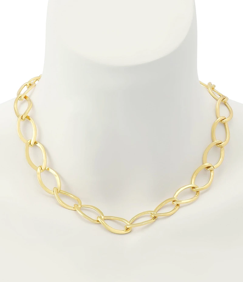 Robert Lee Morris Soho Link Collar Necklace