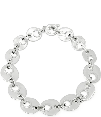 Robert Lee Morris Soho Mariner Link Collar Necklace