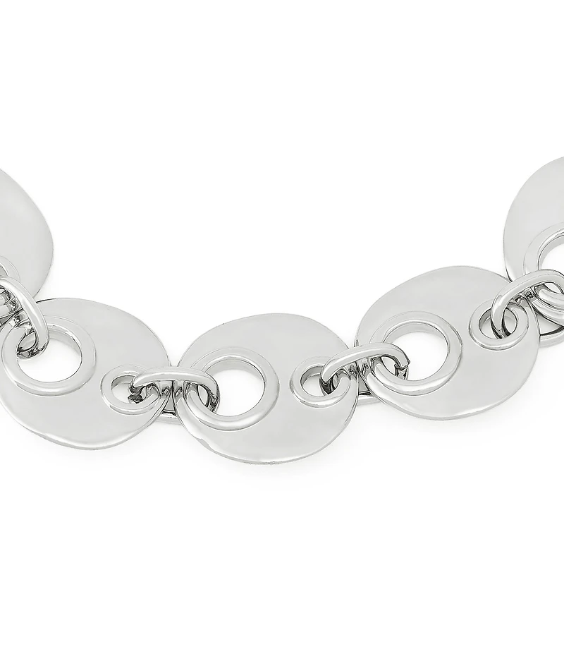 Robert Lee Morris Soho Mariner Link Collar Necklace