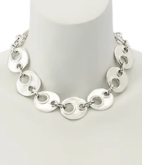 Robert Lee Morris Soho Mariner Link Collar Necklace