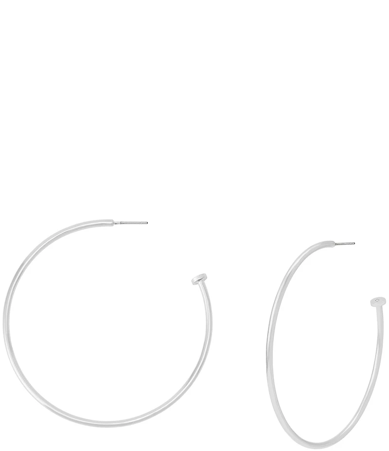 Robert Lee Morris Soho Minimal Hoop Earrings