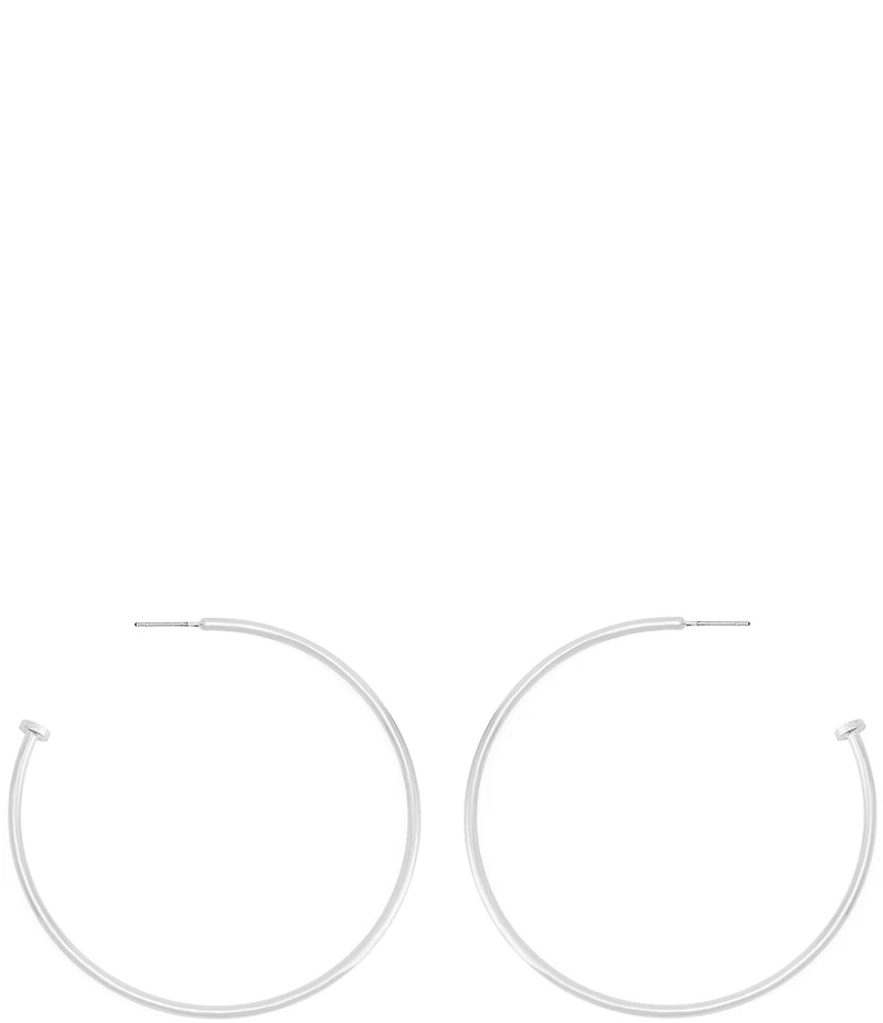 Robert Lee Morris Soho Minimal Hoop Earrings