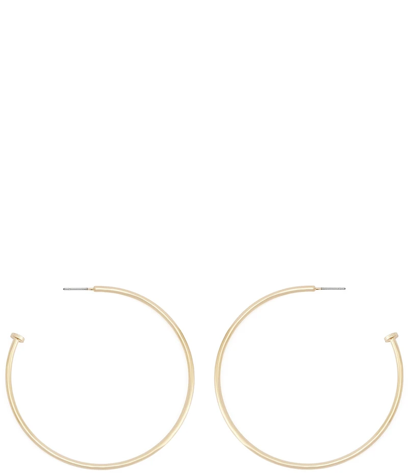 Robert Lee Morris Soho Minimal Hoop Earrings