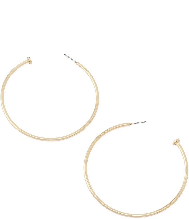 Robert Lee Morris Soho Minimal Hoop Earrings