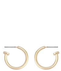 Robert Lee Morris Soho Minimal Huggie Earrings
