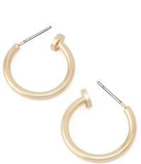 Robert Lee Morris Soho Minimal Huggie Earrings